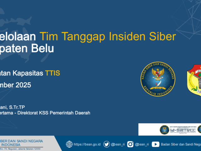 Diskominfo Belu Gelar Rapat Perdana TTIS Bersama BSSN